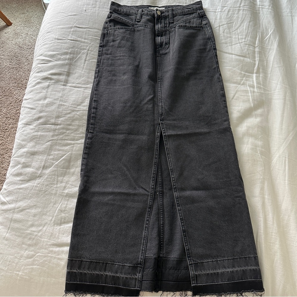 Mango denim skirt